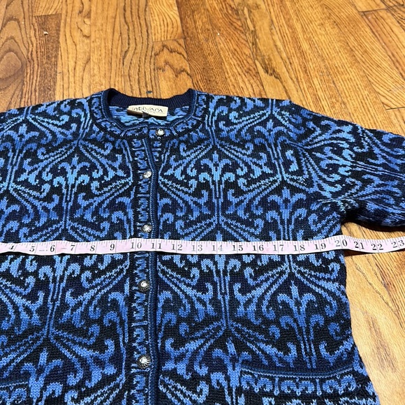 Intiwara alpaca cardigan size L - Picture 10 of 11